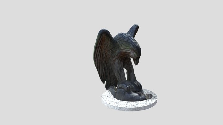 Eagle frome pix4D 3D Model