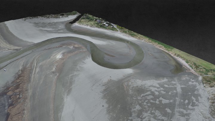 Waikawa Beach - 07 Oct 2019 3D Model