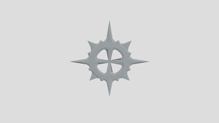 Poly Weapon 1 3D Model