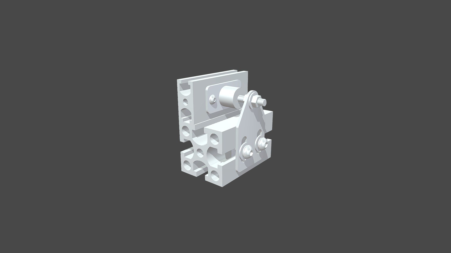【DL1540A Catch Assembly Part 3D model by 明銳機械股份有限公司