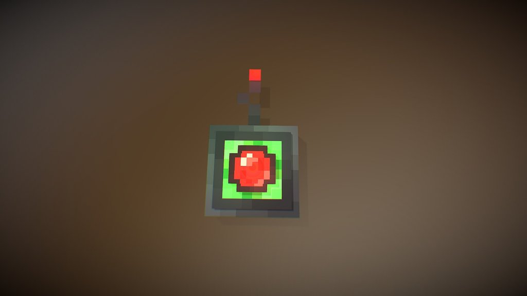 Stylized Toy Remote with Button
