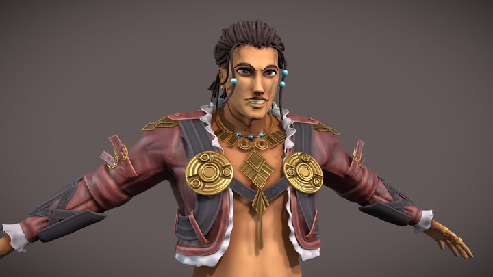 White Knight Chronicles II, Caesar 3D Model