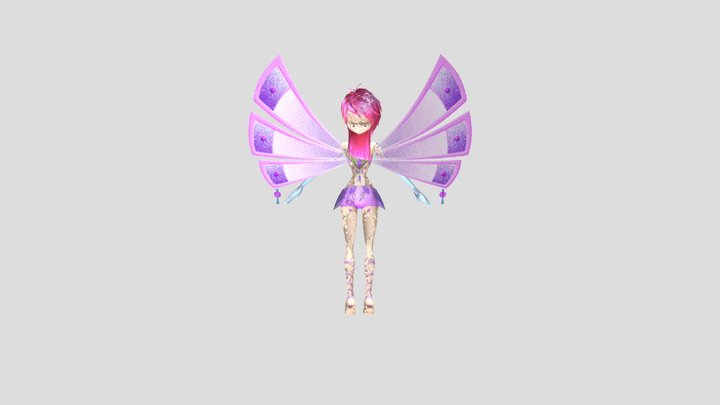 Tecna / Rigged / Made for Roblox 3D Model