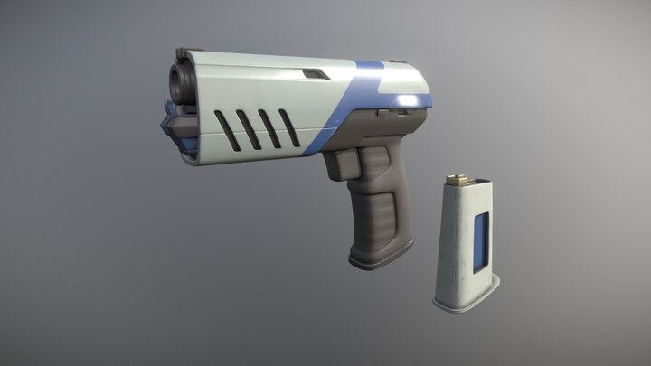 Sci-fi Gun – Free 3D Model STL
