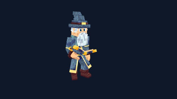 Arcanist 3D Model