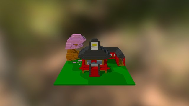 The Shrine 3D Model