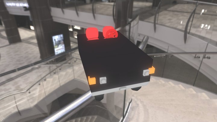 Gummibar Car Model 3D Model