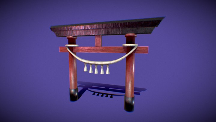 Torii/Japanese Gate 3D Model