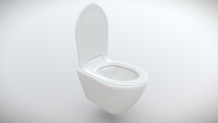 Ge3dMod03a-toilet 3D Model