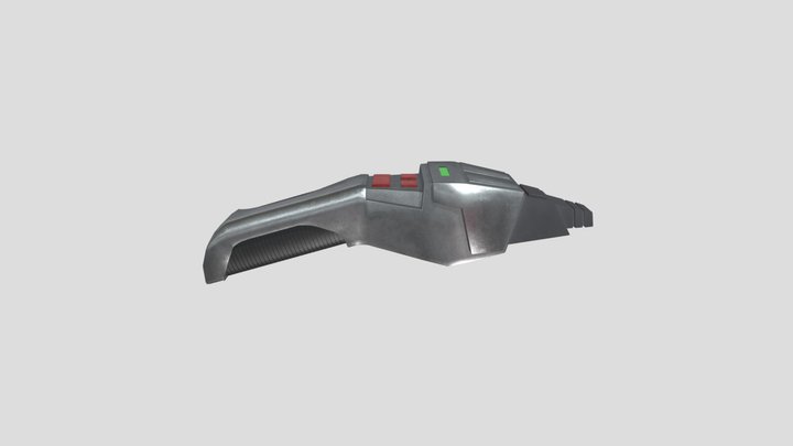 Star Trek Phaser Mk2 3D Model