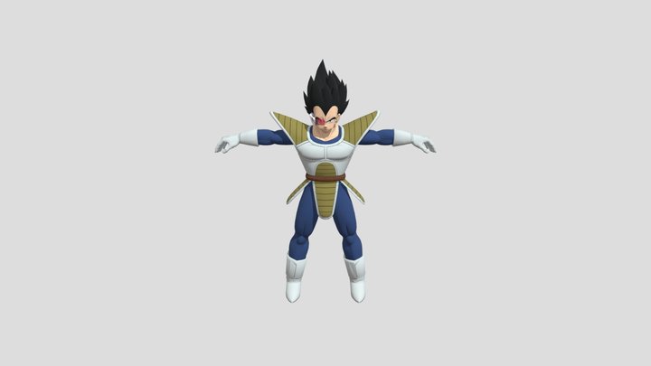 Vegeta 3D Model