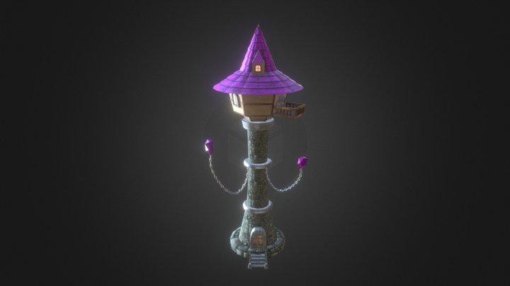 Wiz Tower 3D Model