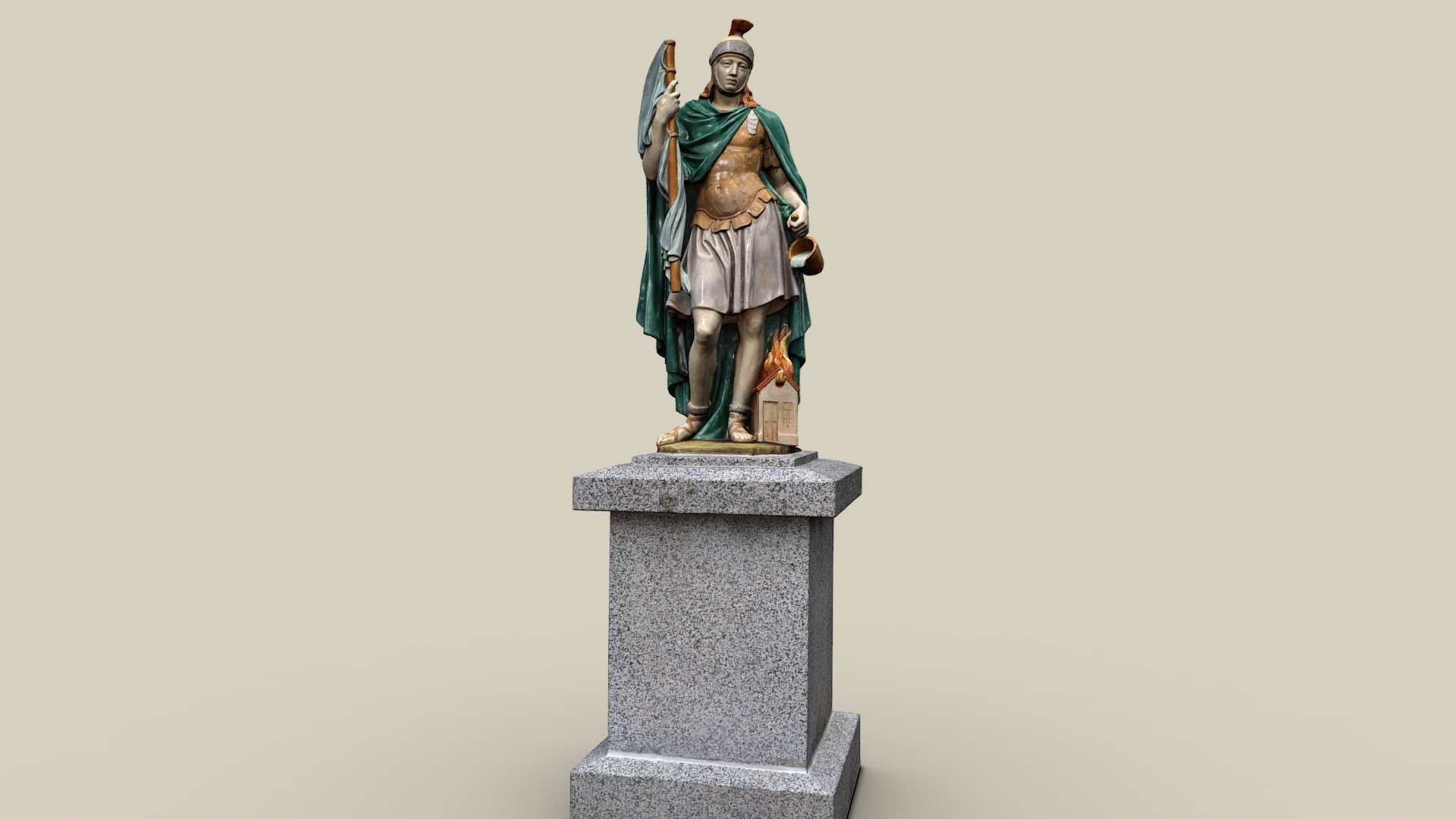Hl. Florian — Sketchfab embed 3D viewer