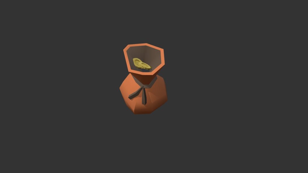 Medieval asset 13\ money bag