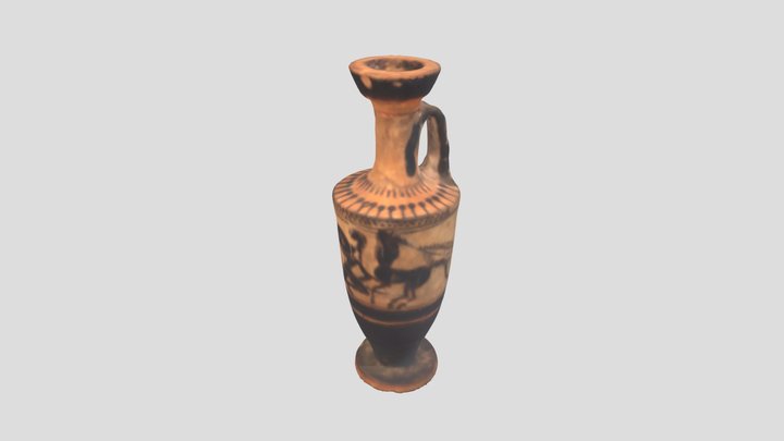 UVA 3D Greek Vases - lekythos 20160219 3D Model