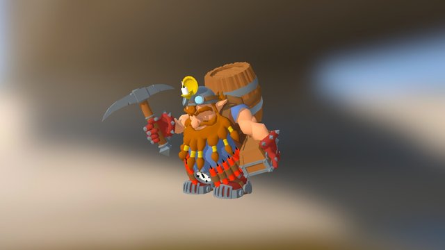 Vikings Gone Wild - Dvergar 3D Model