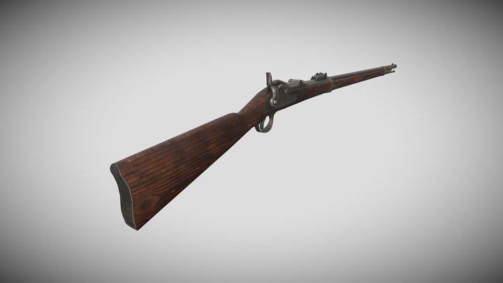 Springfield M1873 3D Model