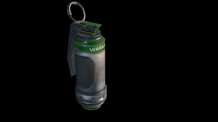 SCI-FI_Granade 3D Model