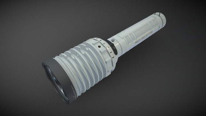 Flashlight 3D models - Sketchfab
