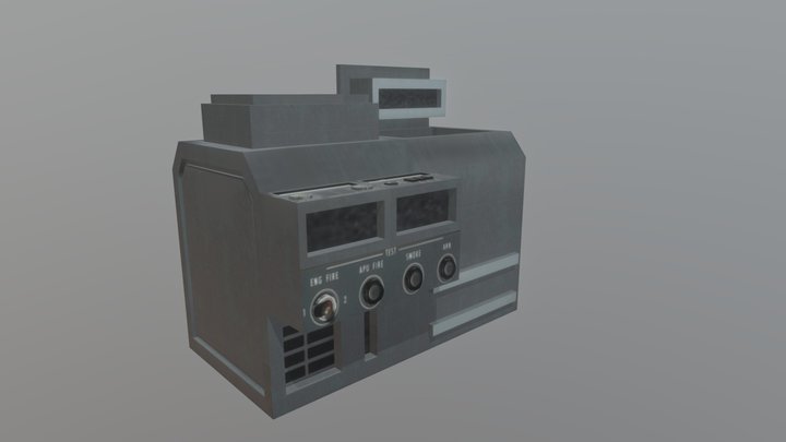 Control Panel 3D Model
