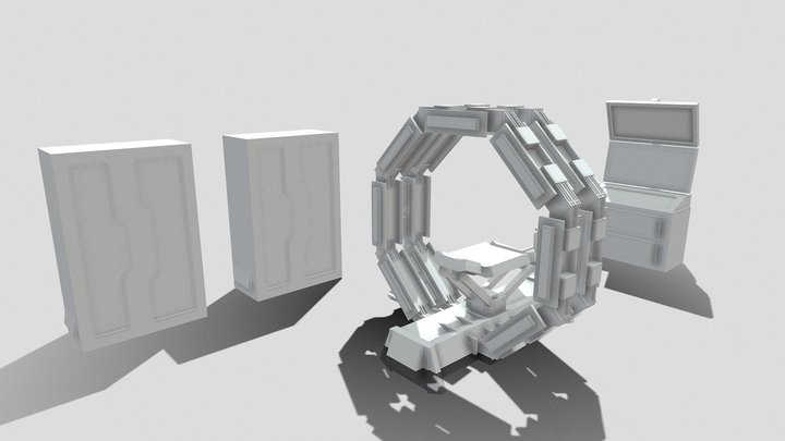 Medical Room 3D Model
