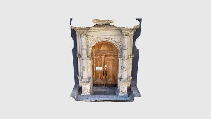 St. Nicholas' Church and Museum Main Door 3D Model