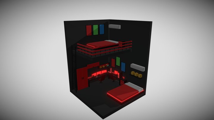Diorama Desafio Ultimate Challenge Jean 3D Model