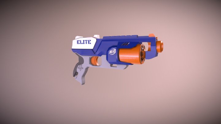 Blaster 3D Model