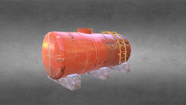 Tank 3D Model