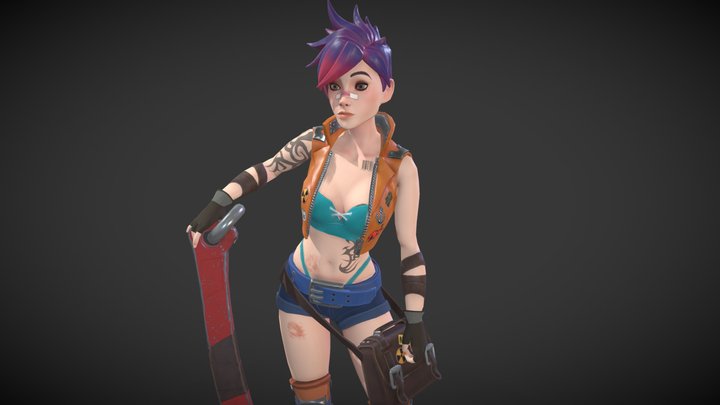 Blair 3D Model