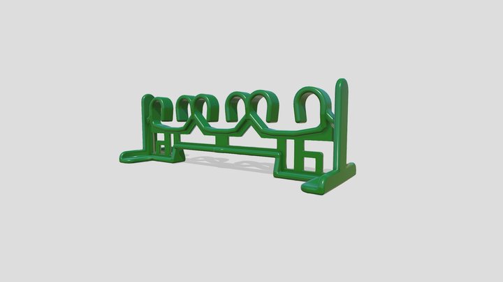 кмк2-планка для арматуры 3D Model
