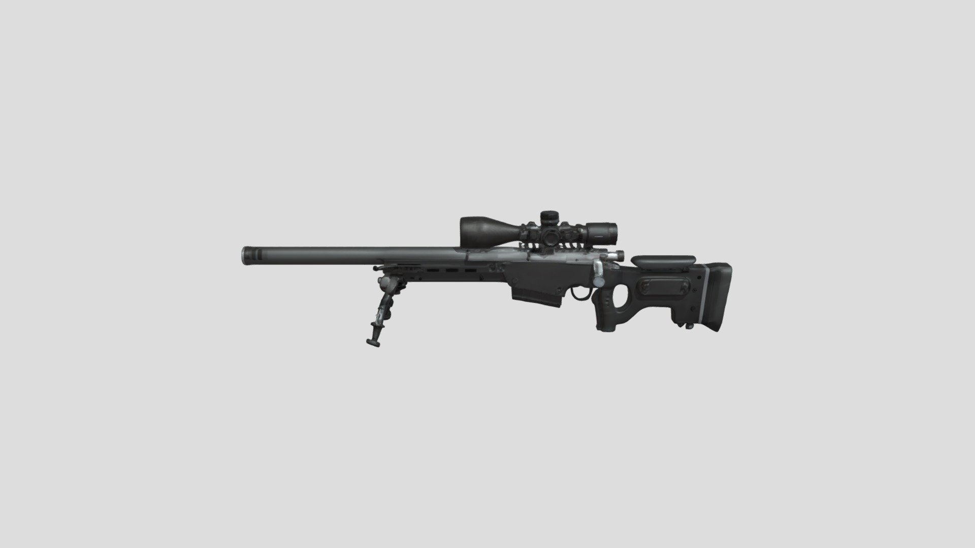 Sniper Rifel - Download Free 3D model by 3D Modeler (@aryan29032013 ...