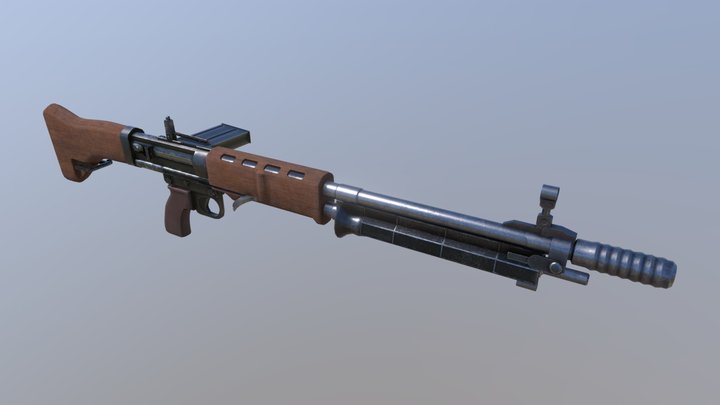 FG42 – Modello 3D gratuito STL