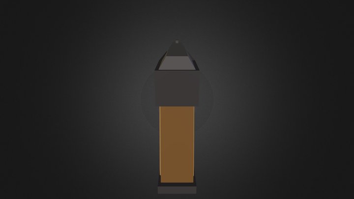 Pistol Tri 3D Model