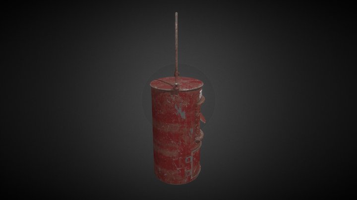 Post Box 3D Model