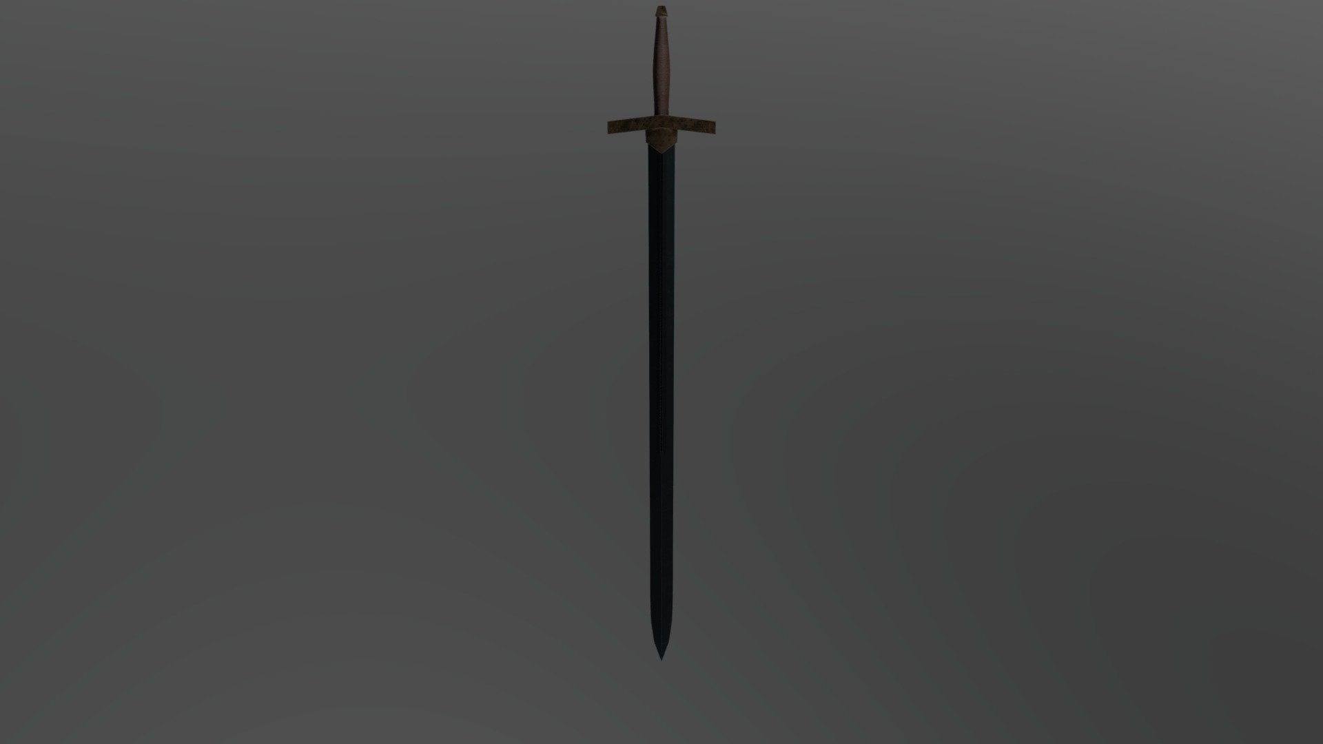 Low Poly Sword (Steel Alternate)