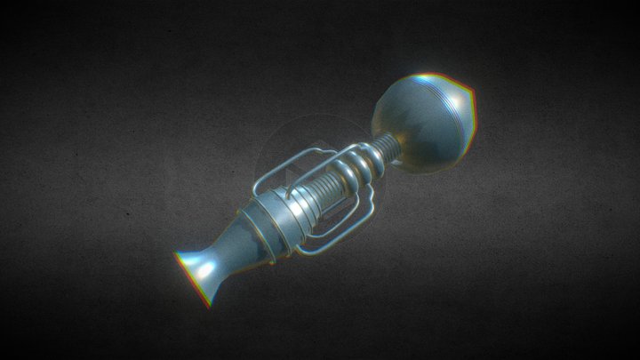 Rocket Engine Experiment 05 3D Model