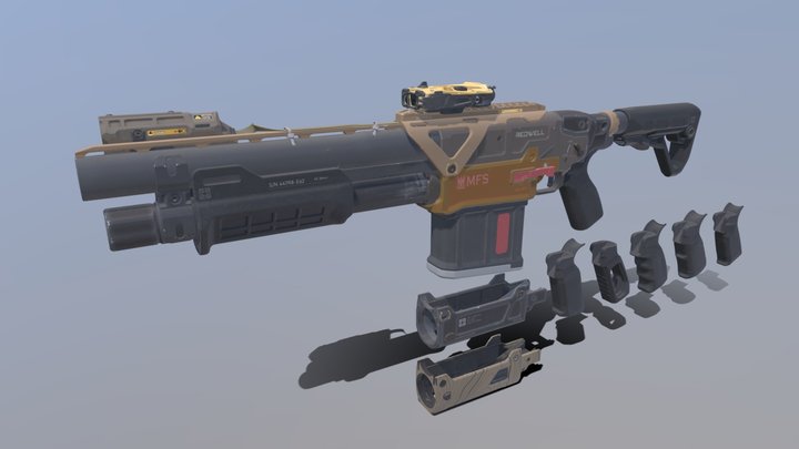 Call of Duty: Black Ops 7 - GDL Havoc – Kostenloses 3D-Modell STL