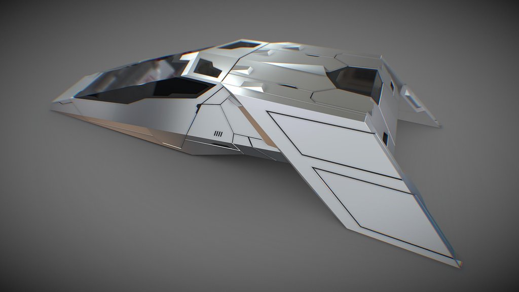 FREE Sci-Fi Vehicle 012 - public domain (CC0)