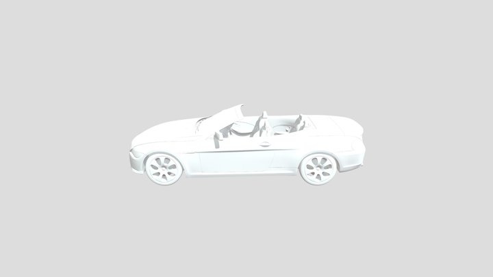 Bmw 6 Convertible 3D Model