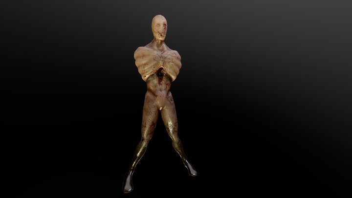 Lying Figure - Silent Hill 3D Model