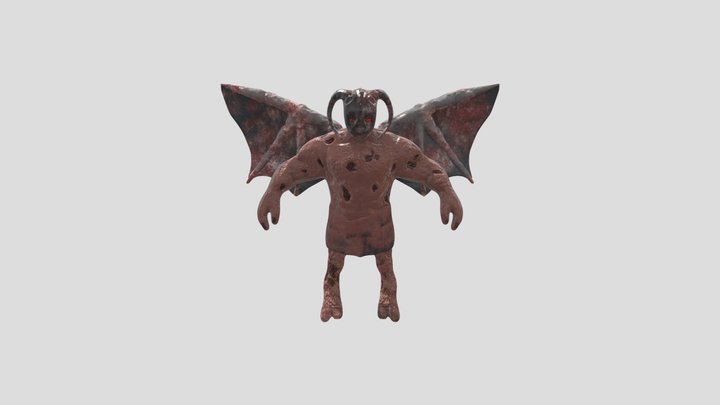 Demon like character 3D Model