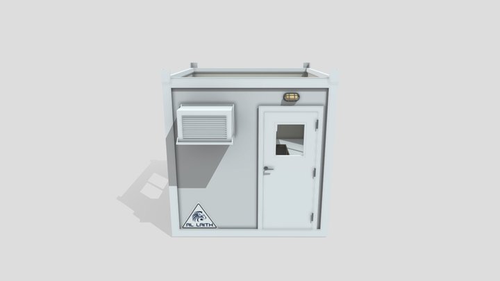 8FT Ticket Booth 3D Model