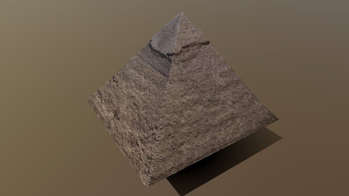 Pyramid of Khafre 3D Model
