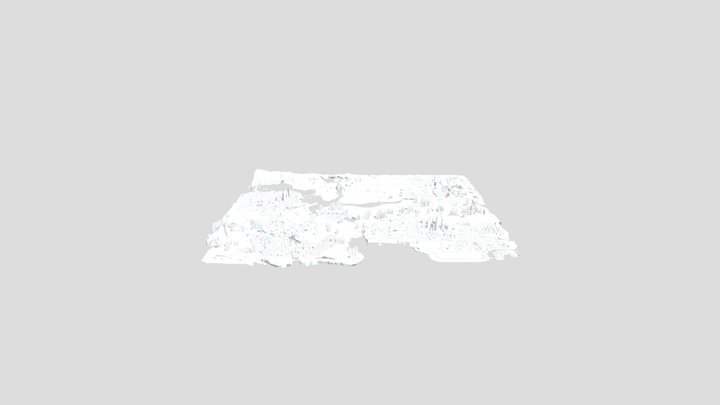 San Andreas Map Low Detail 3D Model