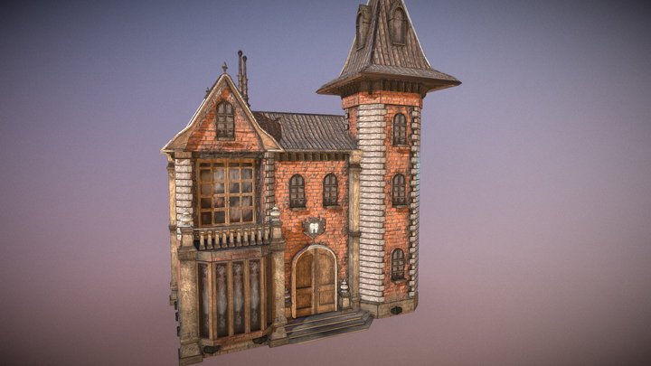 Victorian Dentist's House 3D Model
