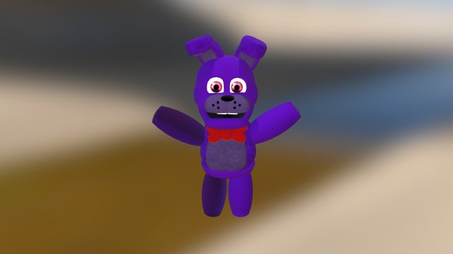 Bonnie plush 3D Model