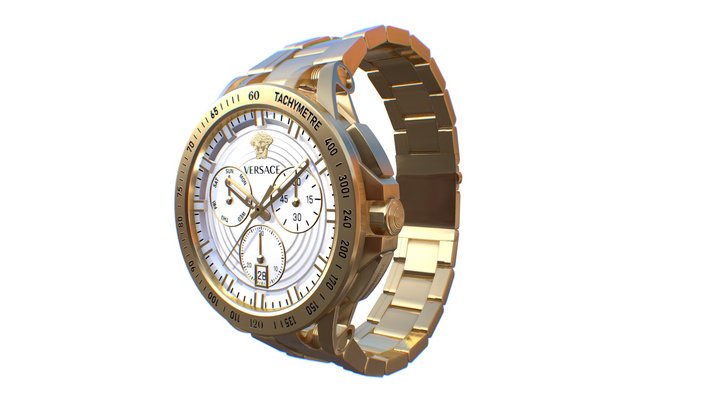 Versace Watch 3D Model