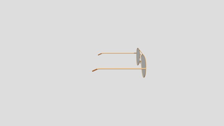 Ray Ban Aviator 3D Model
