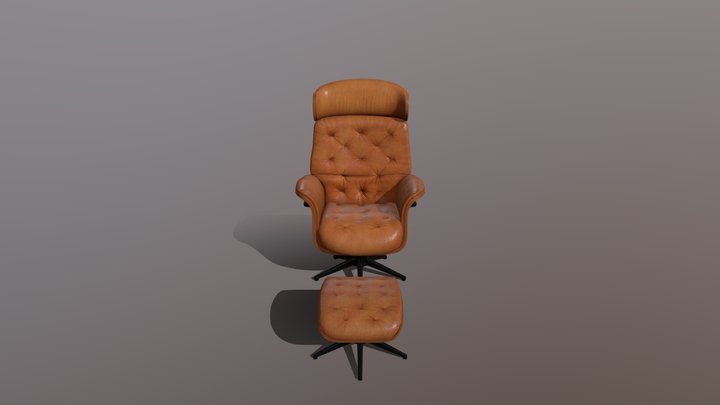 Armchair 3D Model
